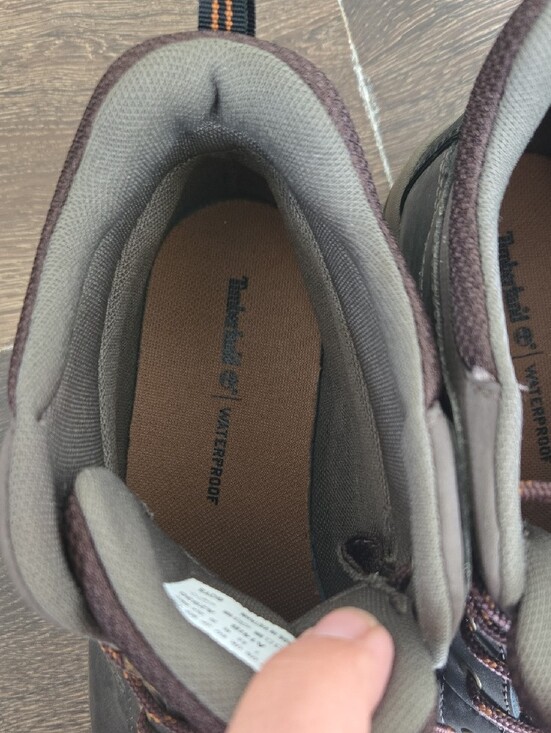 Timberland Brown and Tan Leather Waterproof Trail Boots